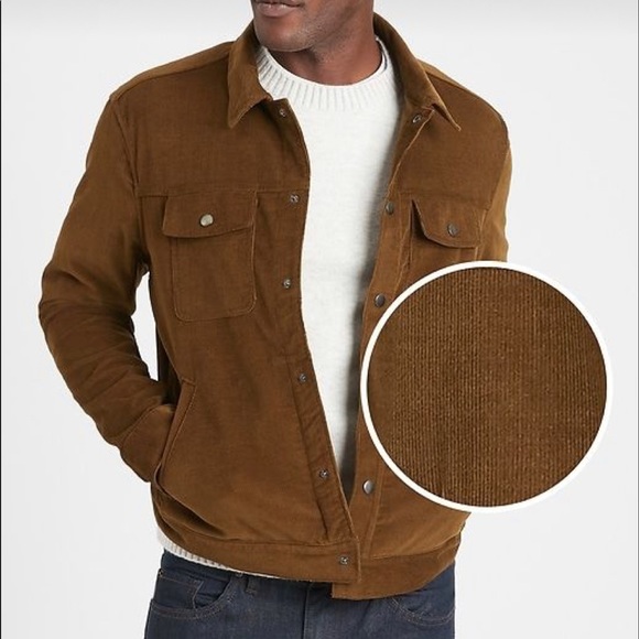 Banana Republic Corduroy Jacket Size 